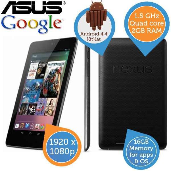 ASUS Google Nexus7 - 16GB Android 4.4 Tablet für 175,90€ - Update ASUS Google Nexus7 16GB Android 4.4 Tablet für 175,90€ Update