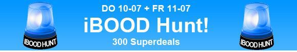 iBOOD Hunt - Tag 2 der Schnäppchen Rallye - Update! iBOOD Hunt Tag 2 der Schnäppchen Rallye Update!