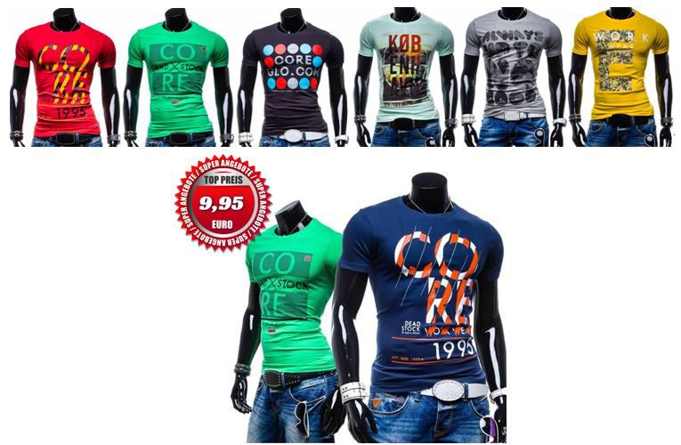 Bolf GLO-STORY - Herren T-Shirts 12 Modelle für je 9,95€ inkl. Versand - Update! Bolf GLO STORY Herren T Shirts 12 Modelle für je 9,95€ inkl. Versand Update!