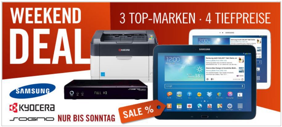 Kyocera FS-1041 S/W-Laserdrucker für 49,90€ und mehr Cyberport Weekend Deals Kyocera FS 1041 S/W Laserdrucker für 49,90€ und mehr Cyberport Weekend Deals