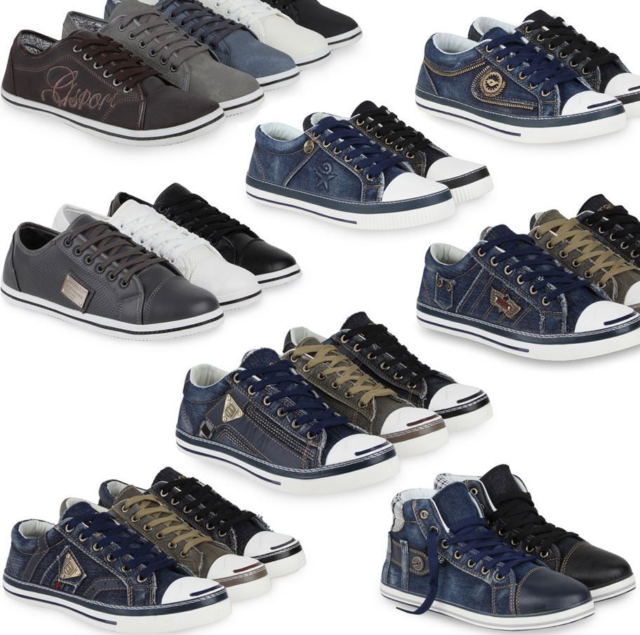 Herren Sneaker - 16 Modelle inkl. Versand je Paar nur 14,90€ Herren Sneaker 16 Modelle inkl. Versand je Paar nur 14,90€