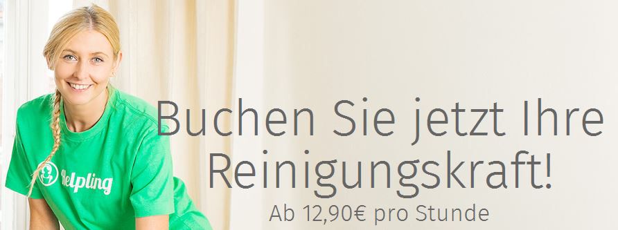 Putzkraft (3 Stunden!) dank Gutschein für nur 16,35€ in ausgewählten Städten - Update Putzkraft (3 Stunden!) dank Gutschein für nur 16,35€ in ausgewählten Städten Update