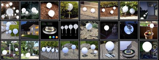 s`luce FORCE LED Solarkugel - Gartenleuchte 9 verschiedene Sets für je 19,99€ s`luce FORCE LED Solarkugel Gartenleuchte 9 verschiedene Sets für je 19,99€