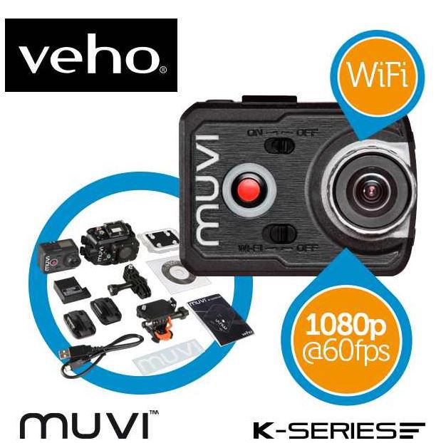 Veho Muvi K2 - FullHD WiFi Action Cam mit Zubehör für 165,89€ (statt 200€) Veho Muvi K2 FullHD WiFi Action Cam mit Zubehör für 165,89€ (statt 200€)