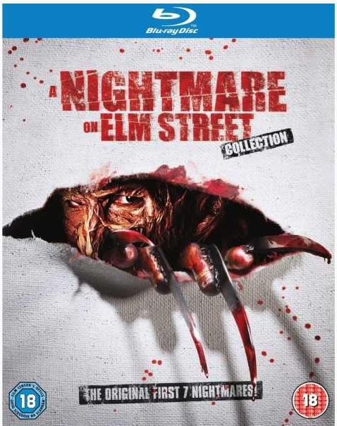Nightmare on Elm Street 1-7 Blu-ray Collection Box statt 31€ für 21,34€ Nightmare on Elm Street 1 7 Blu ray Collection Box statt 31€ für 21,34€