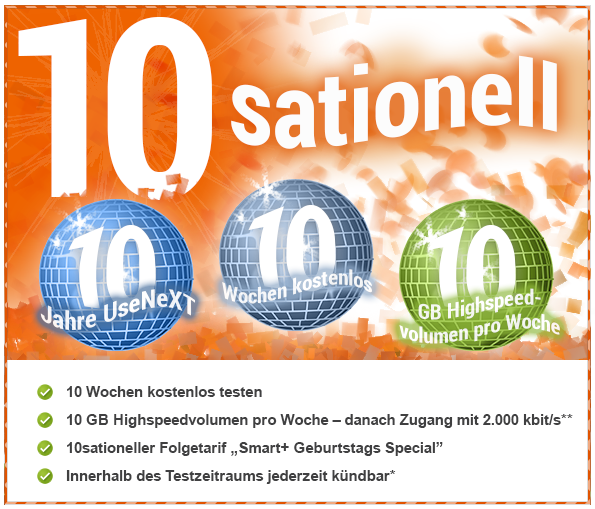 Kostenlos Usenext 70 Tage testen mit 10GB Fullspeed pro Woche usenext Kostenlos Usenext 70 Tage testen mit 10GB Fullspeed pro Woche