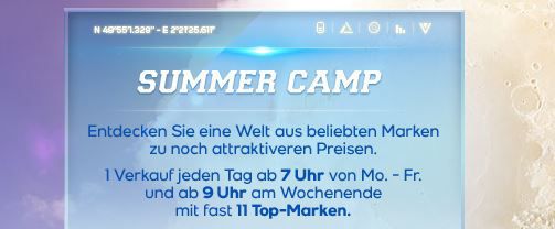 Vente Privee Sommer Camp 2014 - Schlussverkauf mit fetten Rabatten Tag 3 Vente Privee Sommer Camp 2014 Schlussverkauf mit fetten Rabatten Tag 3