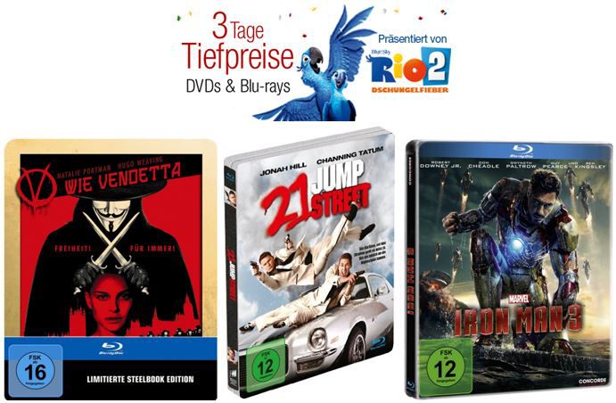 Blu-ray Steelbooks zum Aktionspreis und mehr Amazon DVD und Blu-ray Angebote Blu ray Steelbooks zum Aktionspreis und mehr Amazon DVD und Blu ray Angebote