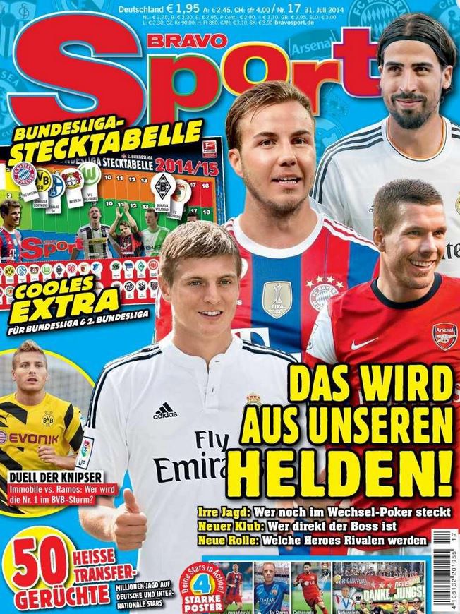 8 Ausgaben Bravo Sport für effektiv 0,10€ 8 Ausgaben Bravo Sport für effektiv 0,10€