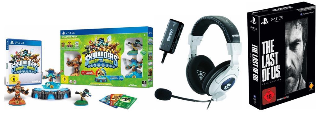 Skylanders Swap Force Starter Pack ab 27,97€ + weitere Amazon Gamescom Angebote! Skylanders Swap Force Starter Pack ab 27,97€ + weitere Amazon Gamescom Angebote!