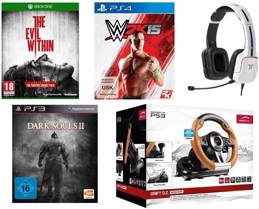 Speedlink Drift O.Z. Lenkrad für PlayStation 3 für 39,97€ + reichlich mehr beim Tag 6 der Amazon Gamescom Angebote Speedlink Drift O.Z. Lenkrad für PlayStation 3 für 39,97€ + reichlich mehr beim Tag 6 der Amazon Gamescom Angebote