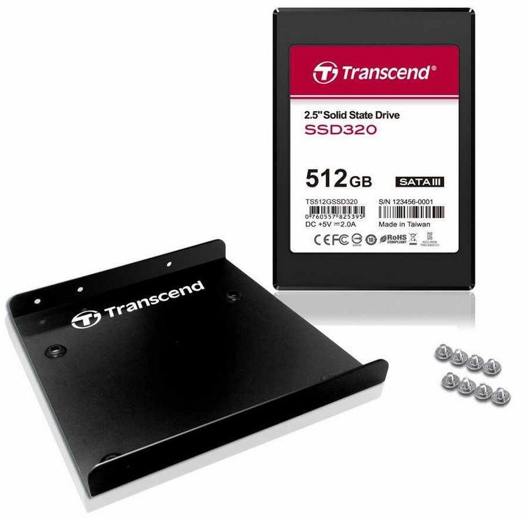 Transcend SSD370 - interne SSD mit 512GB für 164,99€ - Update Transcend SSD370 interne SSD mit 512GB für 164,99€ Update