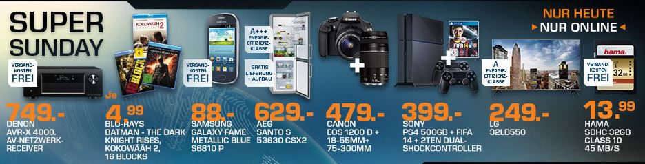 DENON AVR-X4000 - AV Receiver für 649€ und mehr Saturn Super Sunday Angebote DENON AVR X4000 AV Receiver für 649€ und mehr Saturn Super Sunday Angebote