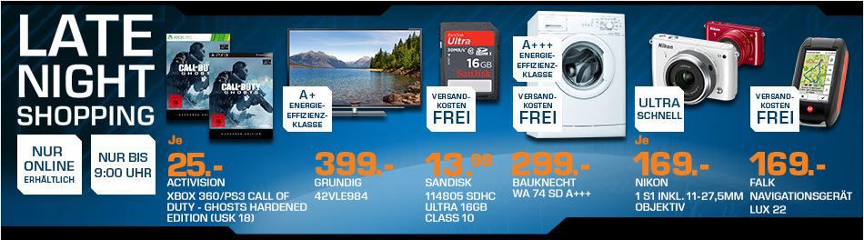 BAUKNECHT WA 74 SD Waschmaschine für 299€ statt 408€ - und mehr Saturn Late Night Sale Angebote BAUKNECHT WA 74 SD Waschmaschine für 299€ statt 408€ und mehr Saturn Late Night Sale Angebote