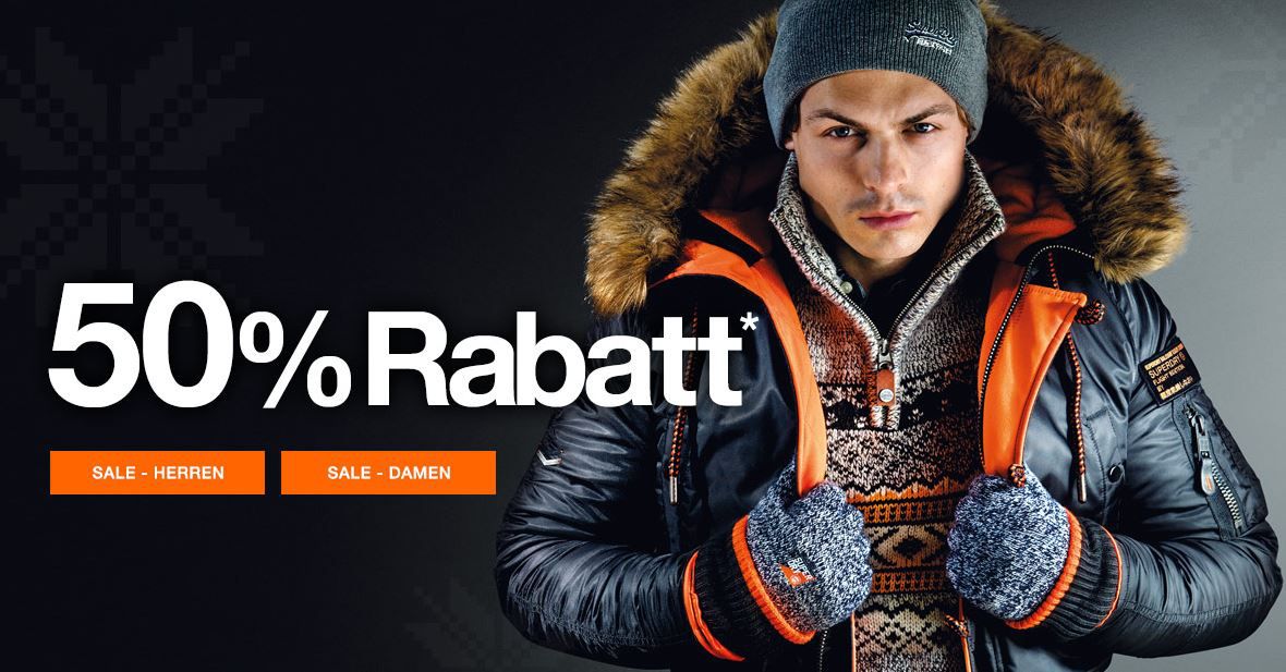 SUPERDRY Sale mit bis zu 50% Rabatt auf ausgewählte stylishe Kleidung. Jacken, Jeans, Shirts und mehr - Update SUPERDRY Sale mit bis zu 50% Rabatt auf ausgewählte stylishe Kleidung. Jacken, Jeans, Shirts und mehr Update