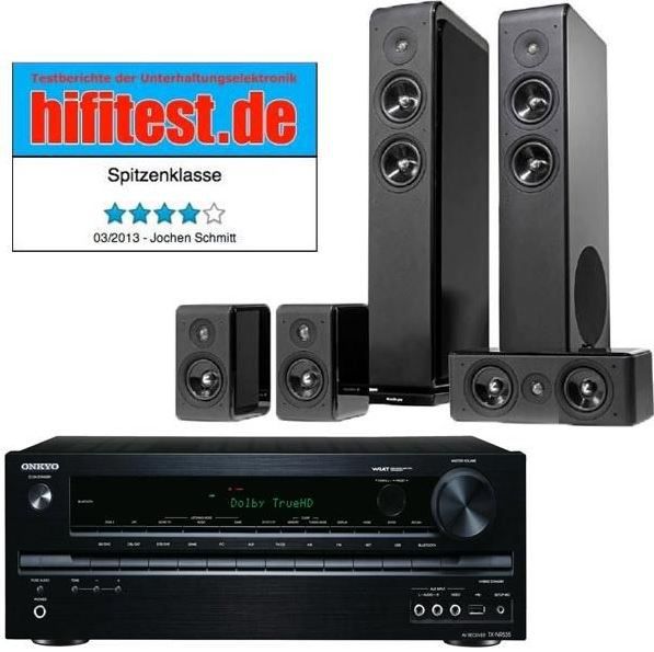 Onkyo TX-NR535 B 5.2 AV Receiver mit 5.2 Lautsprecher statt 1.139€ für 666€ und mehr Cyberport Weekend Deals Onkyo TX NR535 B 5.2 AV Receiver mit 5.2 Lautsprecher statt 1.139€ für 666€ und mehr Cyberport Weekend Deals