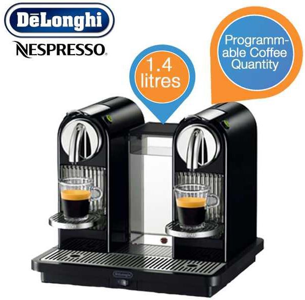 DeLonghi EN 325 B Nespressosystem Citiz im Tower für 158,90€ DeLonghi EN 325 B Nespressosystem Citiz im Tower für 158,90€