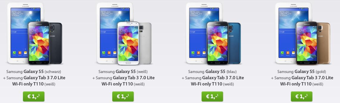 Vodafone Smart XL Junge Leute Aktion + Top Smartphone & Tablet z.B. Samsung Galaxy S5 16 GB + Galaxy Tab 3 7.0 WiFi für 34€/monatl. Vodafone Smart XL Junge Leute Aktion + Top Smartphone & Tablet z.B. Samsung Galaxy S5 16 GB + Galaxy Tab 3 7.0 WiFi für 34€/monatl.