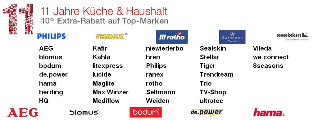 10% Extra Rabatt Sale auf Top Marken bei Amazon Küche & Haushalt - Update! 10% Extra Rabatt Sale auf Top Marken bei Amazon Küche & Haushalt Update!