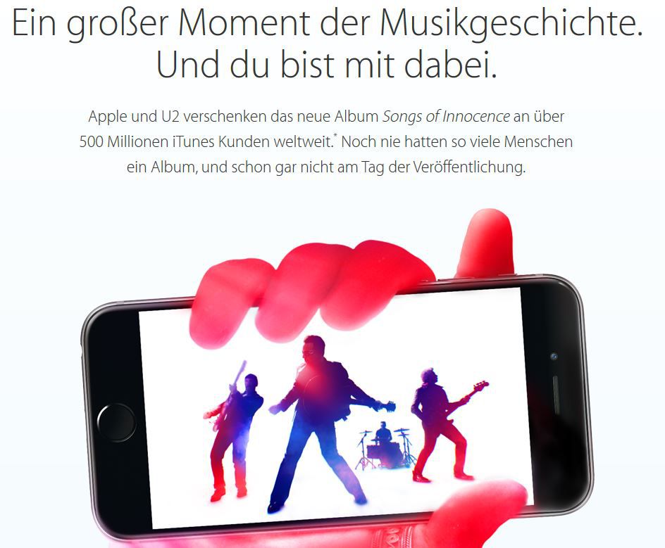 Kostenlos! U2 Album: Songs of Innocence im iTunes download - Update! Kostenlos! U2 Album: Songs of Innocence im iTunes download Update!
