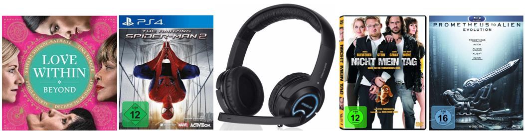 Nicht mein Tag ab 9,97€ und andere günstige DVDs, MP3, Games & Blu rays @digitale Herbstschnäppchen