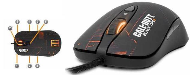 SteelSeries - Gaming Mouse Call of Duty Black Ops II Edition statt 65€ für 29,99€ SteelSeries Gaming Mouse Call of Duty Black Ops II Edition statt 65€ für 29,99€