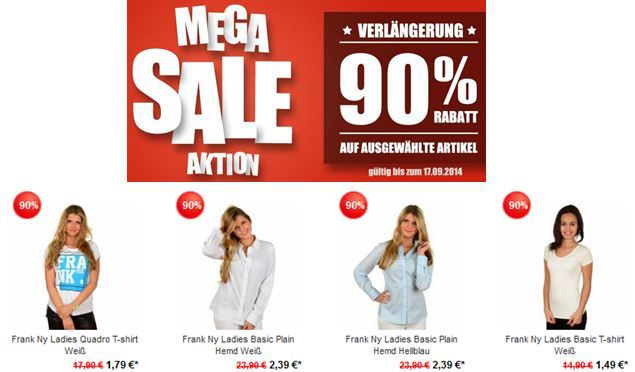 Mega Sale bei den Hoodboyz mit bis zu 90% Rabatt auf ausgewählte Artikel - Update! Mega Sale bei den Hoodboyz mit bis zu 90% Rabatt auf ausgewählte Artikel Update!