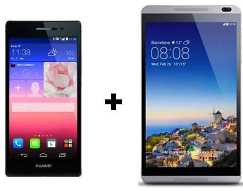 Smartphone Ascend P7 und Tablet MediaPad M1 8.0 für einmalig 49€ + BASE Vertrag für 12,50€ monatl. Smartphone Ascend P7 und Tablet MediaPad M1 8.0 für einmalig 49€ + BASE Vertrag für 12,50€ monatl.