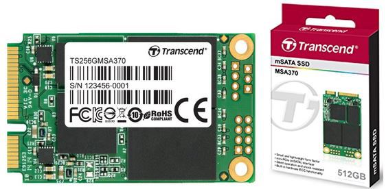 Transcend MSA370 - interne mSATA SSD mit 256GB für 93,99€ Transcend MSA370 interne mSATA SSD mit 256GB für 93,99€