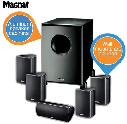 Magnat Needle Alu 5000X1 - Home Cinema Speaker Set statt 400€ für 278,90€ Magnat Needle Alu 5000X1 Home Cinema Speaker Set statt 400€ für 278,90€
