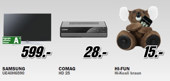 Media Markt Restposten Aktion: z.B. Samsung UE40H6590 - 40Zoll Smart TV für 599€ Media Markt Restposten Aktion: z.B. Samsung UE40H6590 40Zoll Smart TV für 599€
