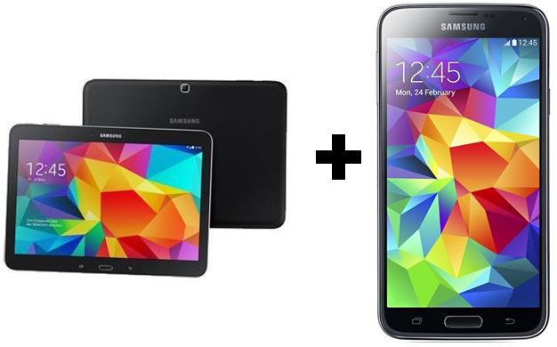 Telekom Complete Comfort S + Samsung Galaxy S5 + Galaxy Tab 4 für 29,99€ monatl. - Update Telekom Complete Comfort S + Samsung Galaxy S5 + Galaxy Tab 4 für 29,99€ monatl. Update