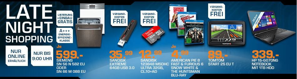 SANDISK Extreme - 64 GB USB 3.0 Stick für 36€ – und mehr Saturn Late Night Sale Angebote SANDISK Extreme 64 GB USB 3.0 Stick für 36€ – und mehr Saturn Late Night Sale Angebote