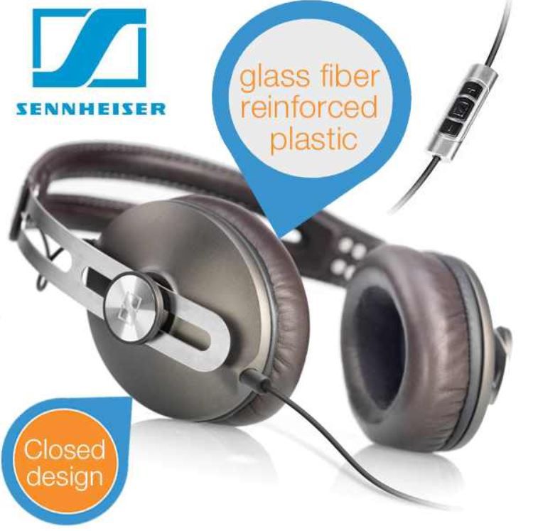 Sennheiser Momentum - edel Over Ear Kopfhörer für 185,90€ Sennheiser Momentum edel Over Ear Kopfhörer für 185,90€