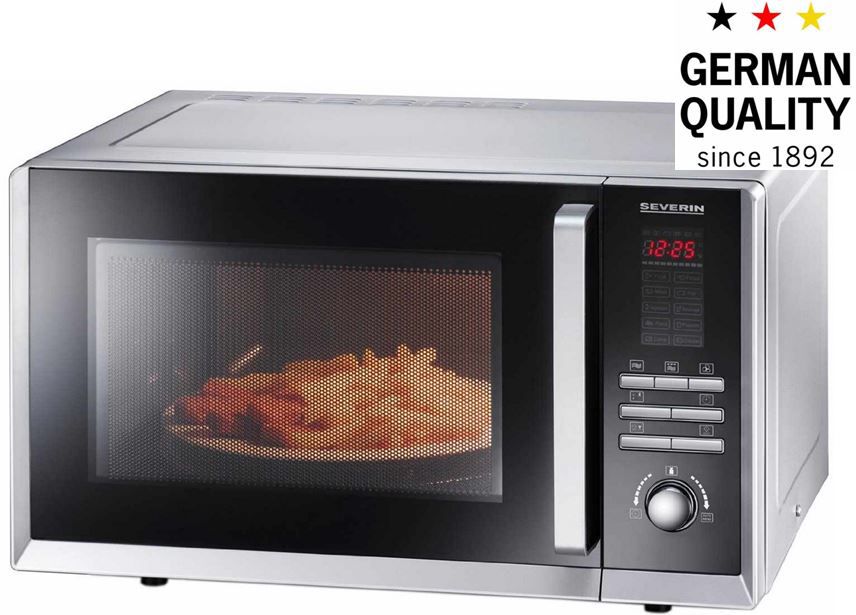 Severin MW 9675 - 800Watt Mikrowelle mit Grill und Umluft für 89€ - Update Severin MW 9675 800Watt Mikrowelle mit Grill und Umluft für 89€ Update