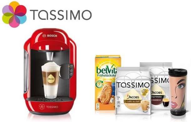 TASSIMO VIVY Maschine + Jacobs To Go Thermobecher + 2x T DISC Kapseln + belVita Kekse für 34,99€ (effektiv nur 14,99€) TASSIMO VIVY Maschine + Jacobs To Go Thermobecher + 2x T DISC Kapseln + belVita Kekse für 34,99€ (effektiv nur 14,99€)