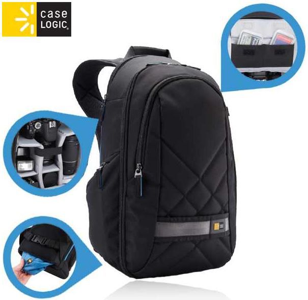 CASELOGIC CPL-108 - SLR Kamerarucksack mit iPad-Fach für 35,90€ CASELOGIC CPL 108 SLR Kamerarucksack mit iPad Fach für 35,90€