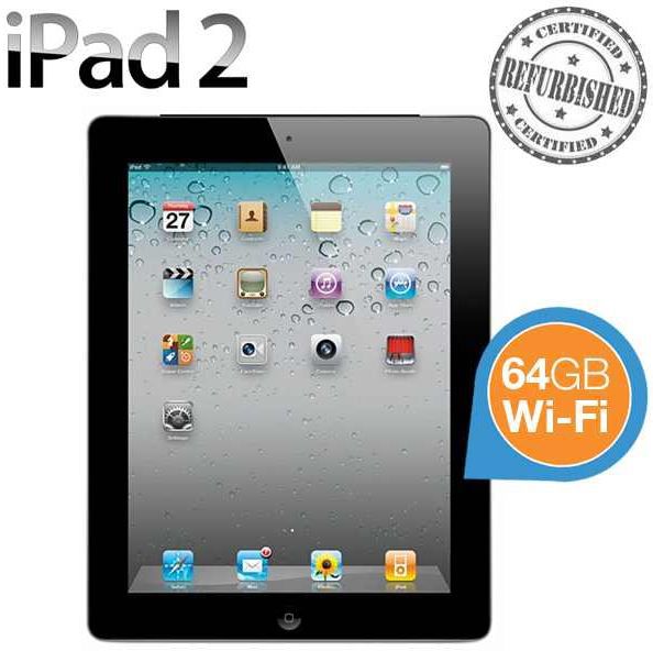 Apple iPad 2 - 64GB, Wi-Fi, Refurbished für 285,90€ Apple iPad 2 64GB, Wi Fi, Refurbished für 285,90€