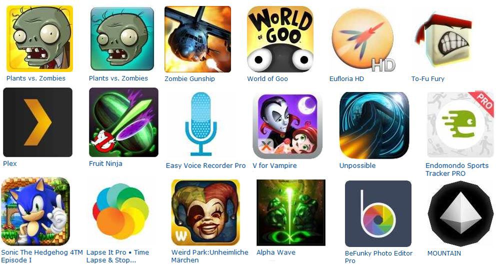 Kostenlos! 41 Android und Kindle Apps im Wert von 100€ - Update Kostenlos! 41 Android und Kindle Apps im Wert von 100€ Update