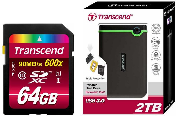 Transcend - 2TB StoreJet M3 Festplatte für 94,90€ - 64GB Transcend Ultimate-Speed SDXC Class 10 UHS-1 für 33,90€ Transcend 2TB StoreJet M3 Festplatte für 94,90€ 64GB Transcend Ultimate Speed SDXC Class 10 UHS 1 für 33,90€