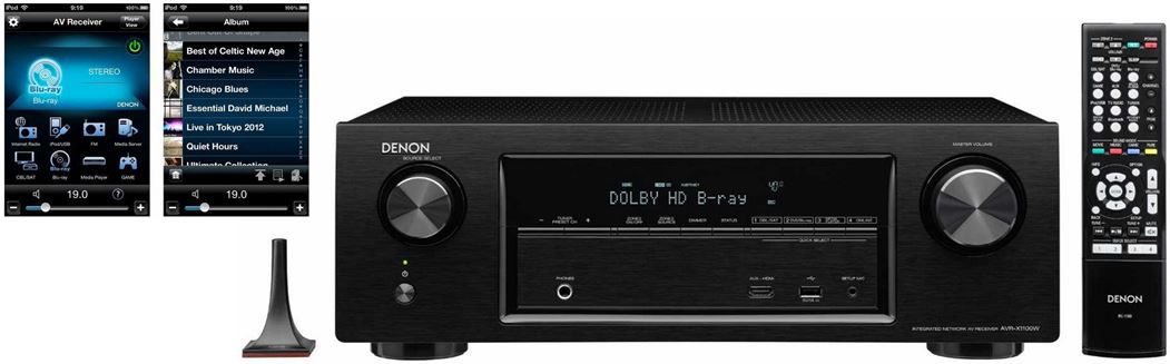 Denon AVR-X1100W Surround AV Receiver für 299€ Denon AVR X1100W Surround AV Receiver für 299€