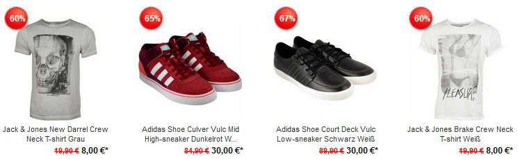 Hoodboyz Aktion mit Artikeln von 1 bis 30€ im SALE - Jack & Jones, Adidas, H.I.S ... Hoodboyz Aktion mit Artikeln von 1 bis 30€ im SALE Jack & Jones, Adidas, H.I.S ...