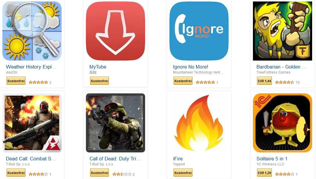 Tipp! Reduzierte und kostenlose Apps für Android und Fire-Geräte @ Amazon - update Tipp! Reduzierte und kostenlose Apps für Android und Fire Geräte @ Amazon update