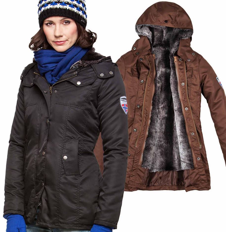Nebulus Clinton - gefütterte Damen Jacken in 2 Modellen für je 49,90€ Nebulus Clinton gefütterte Damen Jacken in 2 Modellen für je 49,90€