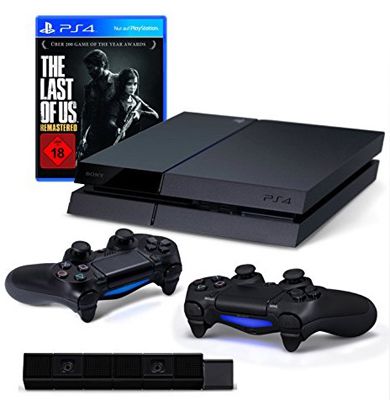 Sony PlayStation 4 + 2. Controller + Kamera + The Last of Us ab 409,50€ - Update Sony PlayStation 4 + 2. Controller + Kamera + The Last of Us ab 409,50€ Update