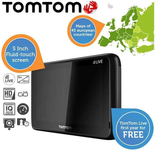 TomTom Go 1005 - LiveEuropa mit Armaturenbretthalterung (Refurbished) für 135,90€ TomTom Go 1005 LiveEuropa mit Armaturenbretthalterung (Refurbished) für 135,90€