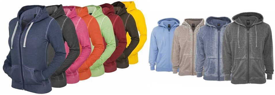 URBAN CLASSICS Spray Dye - Zipper und Hoodies für Damen und Herren je 17,90€ - Update! URBAN CLASSICS Spray Dye Zipper und Hoodies für Damen und Herren je 17,90€ Update!