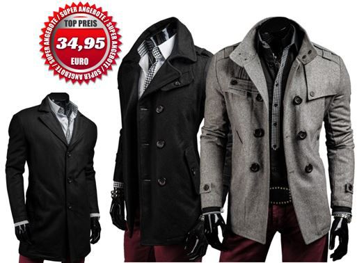 Bolf GANEDER - Herrenmantel und Jacken für je 34,95€ - Update Bolf GANEDER Herrenmantel und Jacken für je 34,95€ Update