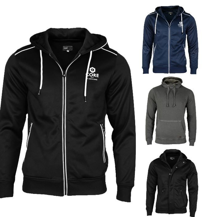 Jack & Jones - Herren Hoodies und Jacken für je 26,90€ Jack & Jones Herren Hoodies und Jacken für je 26,90€