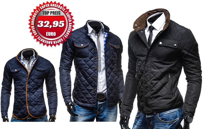 Bolf Extreme & Enos & S-West - Stepp Herrenjacken für je 32,95€ Bolf Extreme & Enos & S West Stepp Herrenjacken für je 32,95€